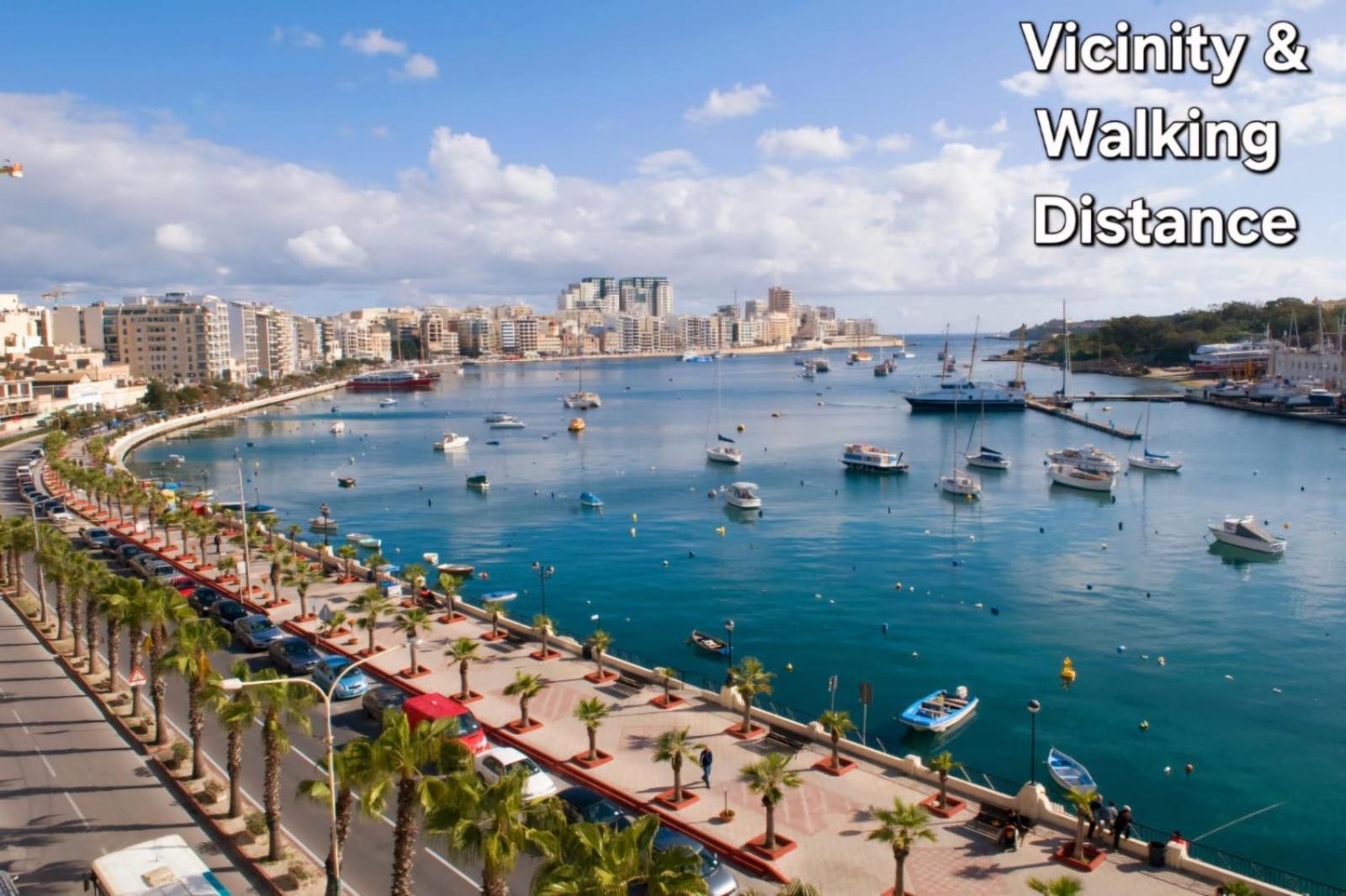 Modern Sliema Apartment Near Sea エクステリア 写真