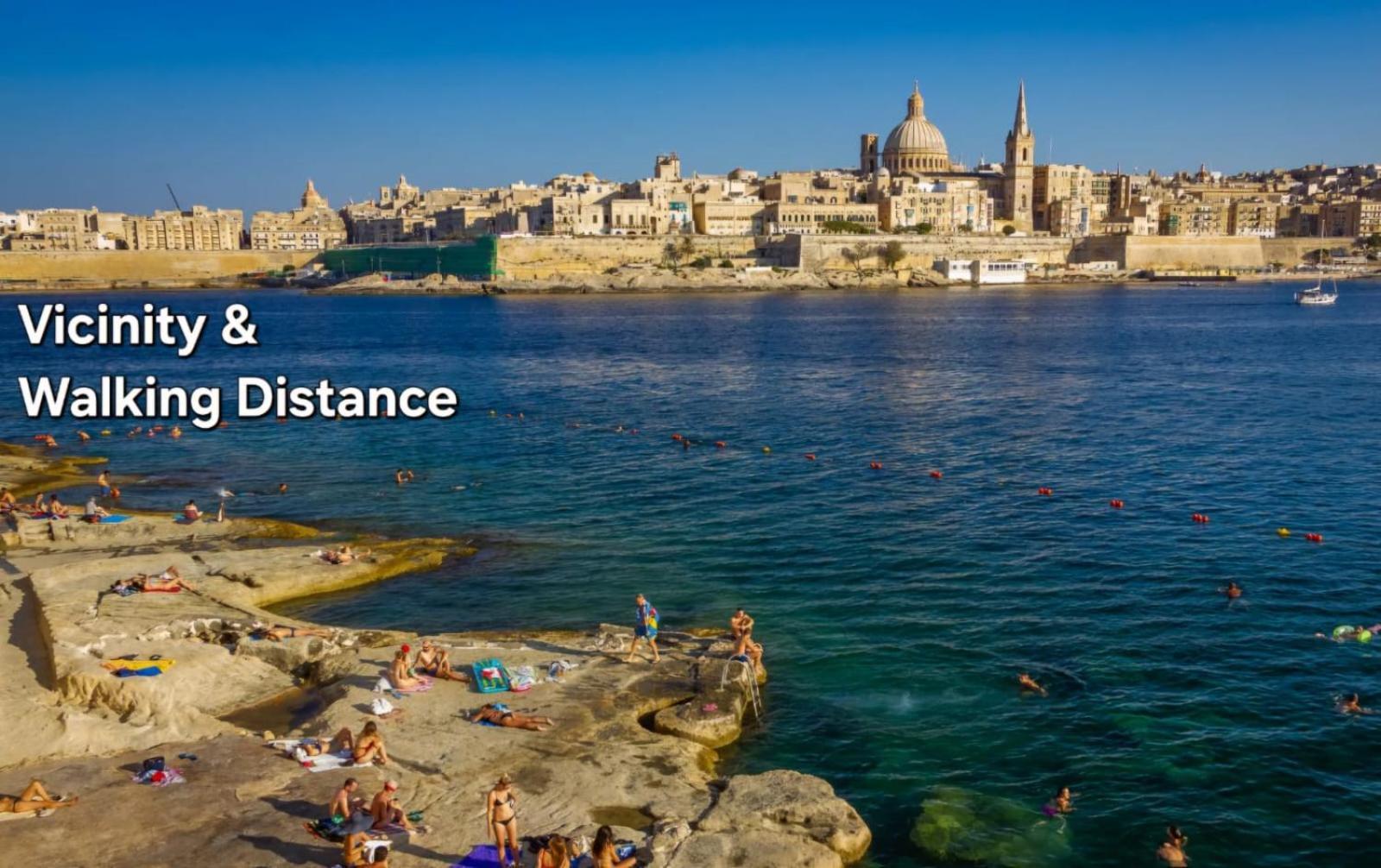 Modern Sliema Apartment Near Sea エクステリア 写真